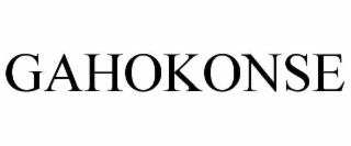 gahokonse
