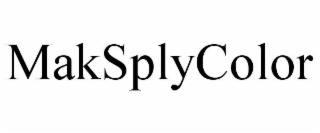 maksplycolor