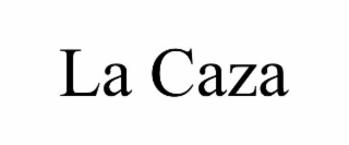la caza
