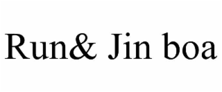 run& jin boa