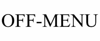 off-menu