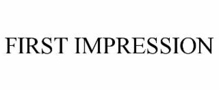 first impression