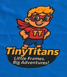"tt", "tinytitans", and "little frames, big adventures!"
