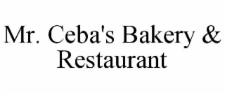 mr. ceba's bakery & restaurant