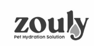 zouly pet hydration solution