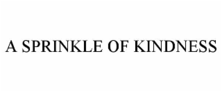 a sprinkle of kindness