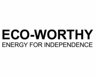 eco-worthy energy for independence