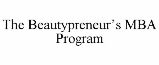 the beautypreneur’s mba program