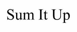 sum it up