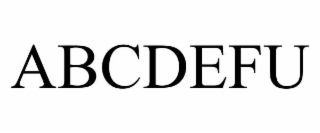 abcdefu