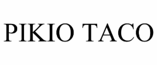 pikio taco