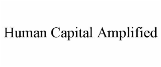 human capital amplified