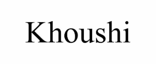 khoushi