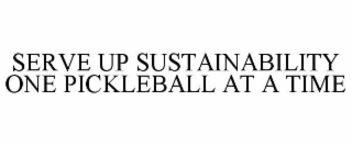 serve up sustainability one pickleball at a time