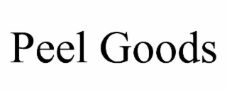 peel goods