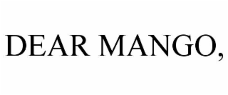 dear mango,