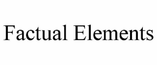 factual elements
