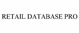 retail database pro