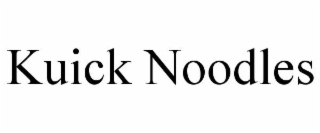 kuick noodles