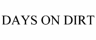 days on dirt