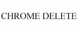 chrome delete