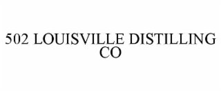502 louisville distilling co