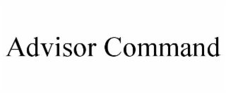 advisor command