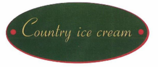 country ice cream