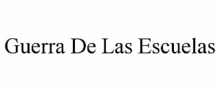 guerra de las escuelas