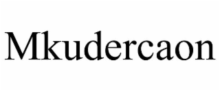 mkudercaon