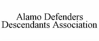 alamo defenders descendants association