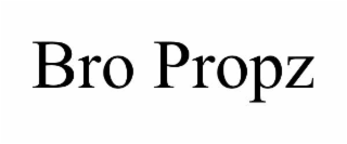 bro propz