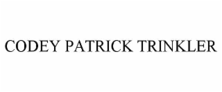 codey patrick trinkler
