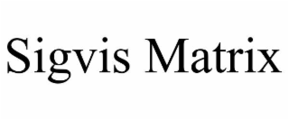 sigvis matrix