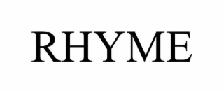 rhyme