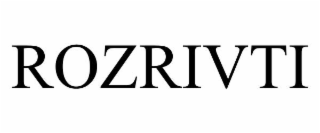 rozrivti
