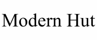 modern hut