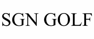 sgn golf