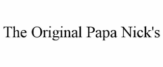 the original papa nick's