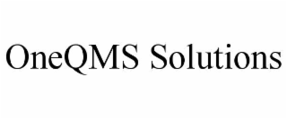 oneqms solutions
