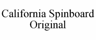 california spinboard original