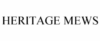 heritage mews