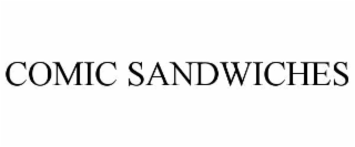 comic sandwiches