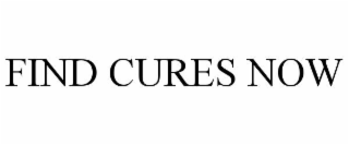 find cures now