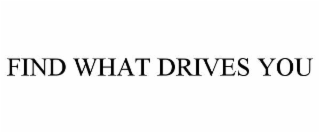 find what drives you