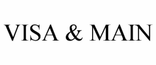visa & main