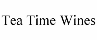 tea time wines