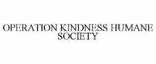 operation kindness humane society