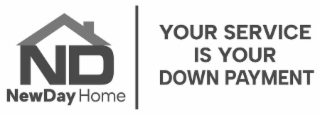 nd newday home your service down payment is your down payment