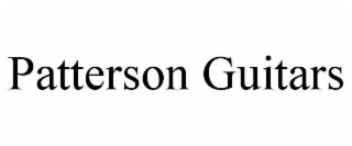 patterson guitars